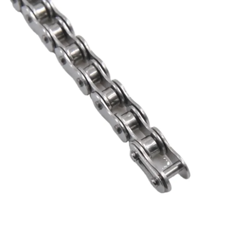 【Best-selling】DIN Standard SUS304 Short Pitch 06B Stainless Steel Transmission Roller Chain 9.525mm
【Best-selling】DIN Standard SUS304 Short Pitch 06B Stainless Steel Transmission Roller Chain 9.525mm