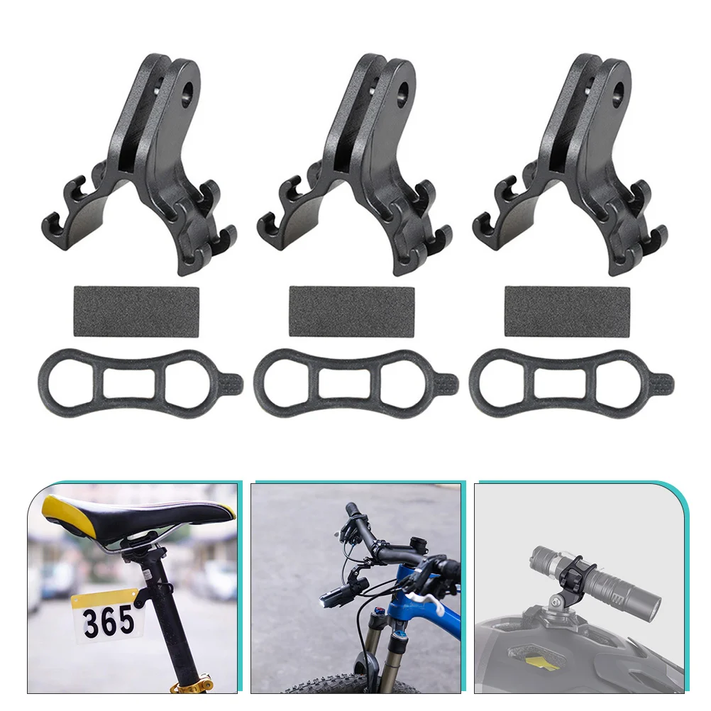 3 Sets Bike Lamp Bracket Flashlight Mount Cycling Support Race Number Plate Holders Durable Plastic Easy Install
3 Sets Bike Lamp Bracket Flashlight Mount Cycling Support Race Number Plate Holders Durable Plastic Easy Install