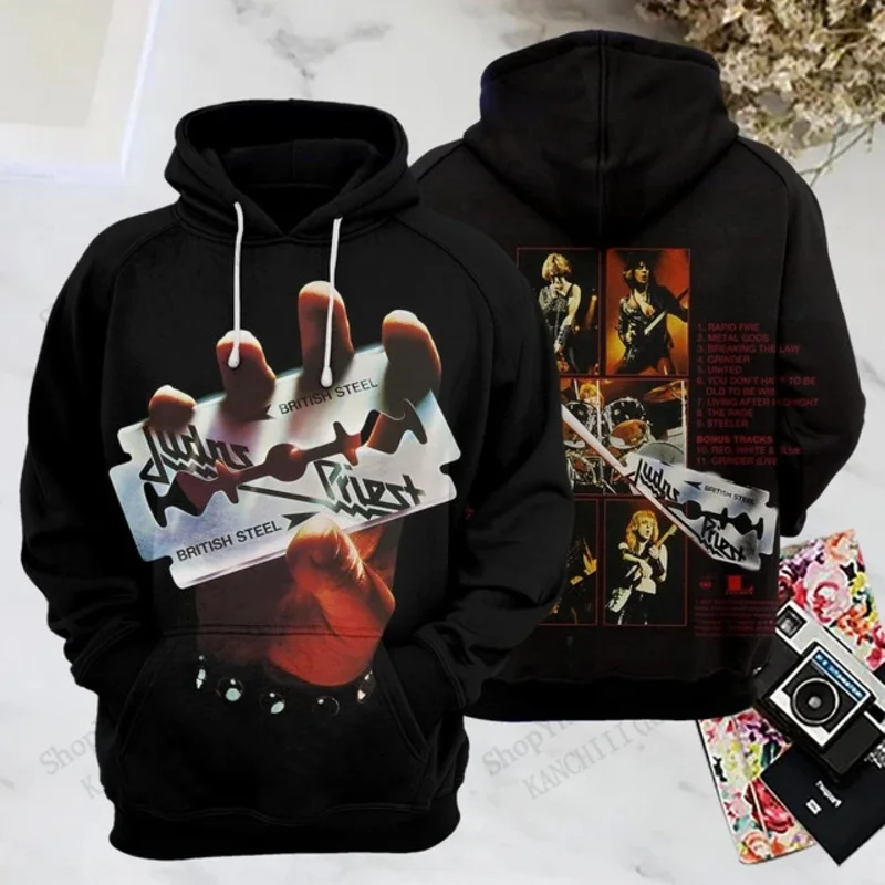 Худи с 3D-принтом рок-группы Judas Priest, модные спортивные толстовки для мужчин и женщин, мужская одежда, комфортные свитшоты, моллетоны
Худи с 3D-принтом рок-группы Judas Priest, модные спортивные толстовки для мужчин и женщин, мужская одежда, комфортные свитшоты, моллетоны