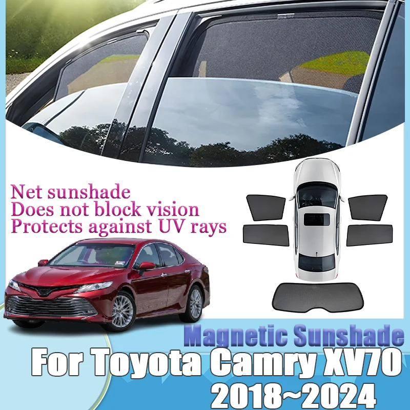 Для Toyota Camry XV70 Daihatsu Altis 2018-2024 магнитные козырьки на лобовое стекло авто сетчатые солнцезащитные козырьки конфиденциальные шторы чехол аксессуары 
Для Toyota Camry XV70 Daihatsu Altis 2018-2024 магнитные козырьки на лобовое стекло авто сетчатые солнцезащитные козырьки конфиденциальные шторы чехол аксессуары