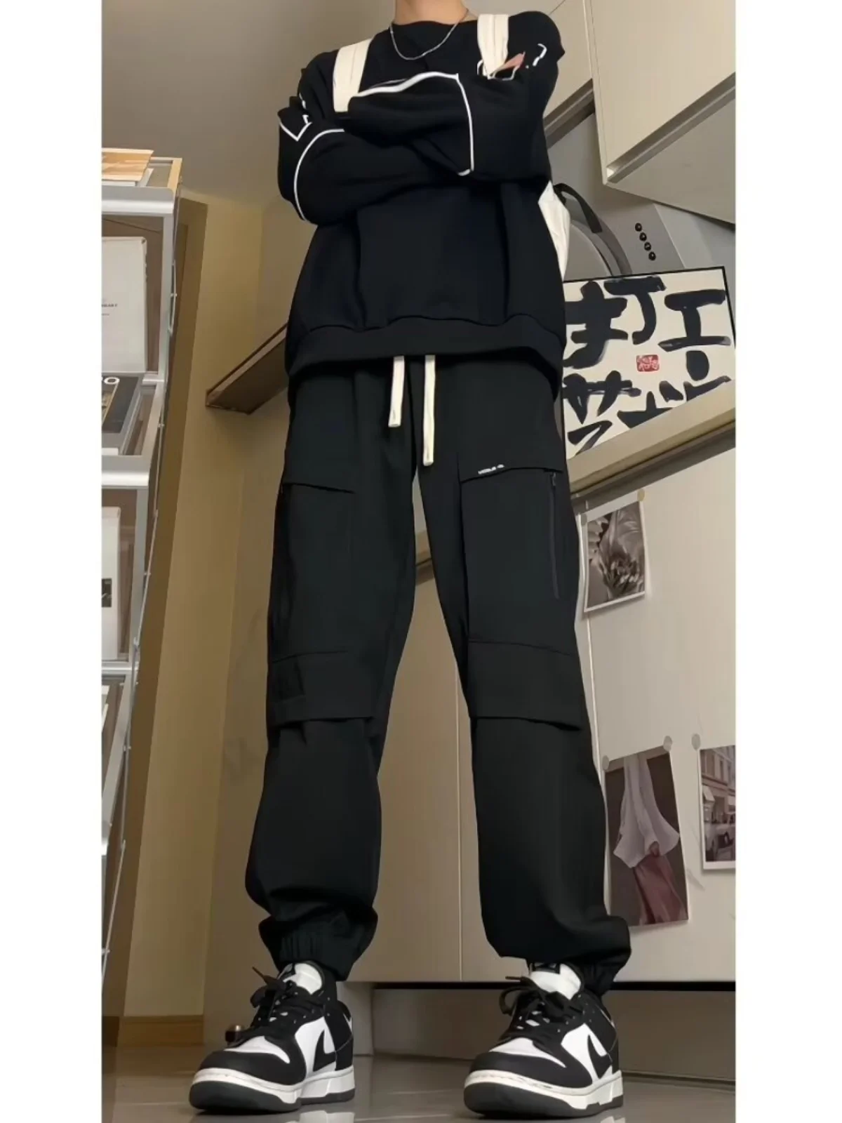 American Large Size Work Pants Men's Spring Autumn Trendy Loose Casual Cuffed Nine Points Summer Thin Qui Dry Long Pants
American Large Size Work Pants Men's Spring Autumn Trendy Loose Casual Cuffed Nine Points Summer Thin Qui Dry Long Pants