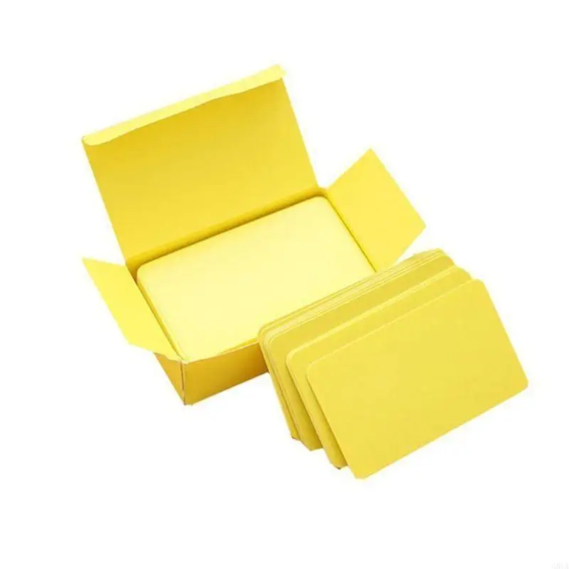 G8TA 100PC Small Blank Paper Message Note Business Cards Double-Sided for DIY Gift
G8TA 100PC Small Blank Paper Message Note Business Cards Double-Sided for DIY Gift