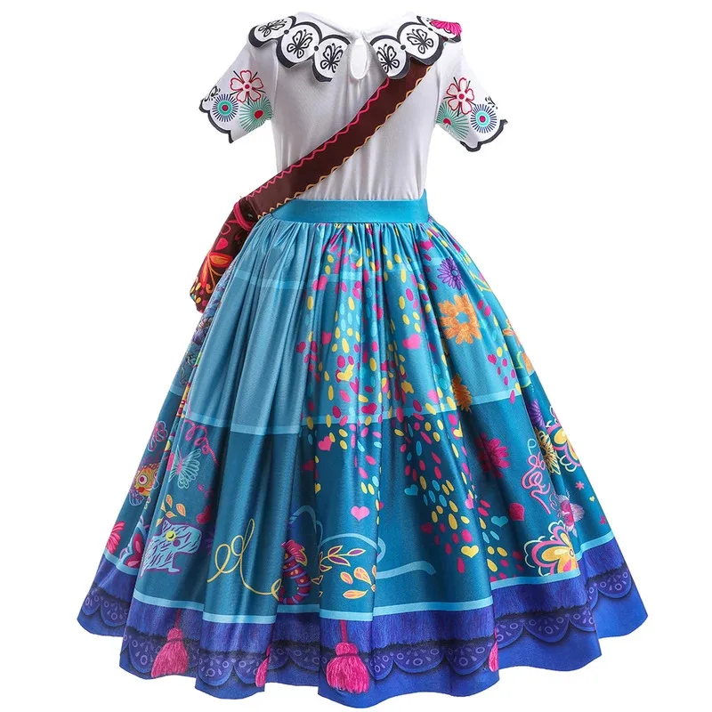 Girls Mirabel Isabella Costume Dress With Earrings Glasses Bag For Halloween Purim Christmas Evening Party Cosplay Kids Clothes
Girls Mirabel Isabella Costume Dress With Earrings Glasses Bag For Halloween Purim Christmas Evening Party Cosplay Kids Clothes