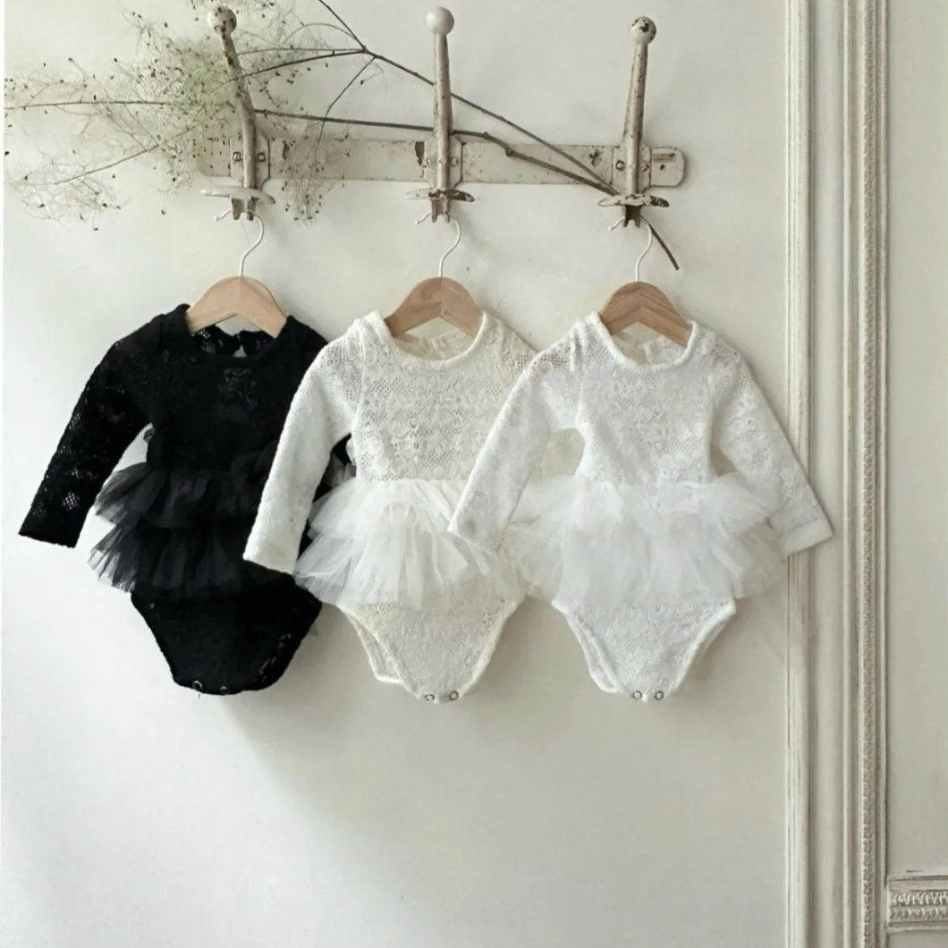 2025 Summer New Baby Girl Lace Bodysuit Newborn Girl Birthday Party Dress Infant Solid Jumpsuit Toddler Girl Wedding Clothes
2025 Summer New Baby Girl Lace Bodysuit Newborn Girl Birthday Party Dress Infant Solid Jumpsuit Toddler Girl Wedding Clothes
