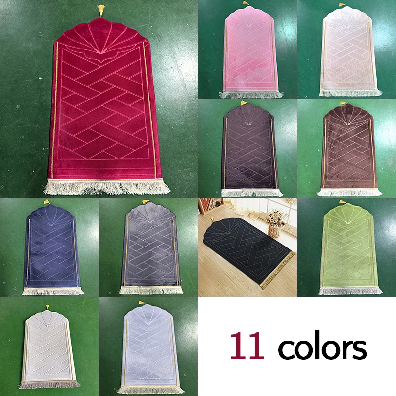 Soft Worship Kneel Travel Prayer Rug Non-slip Prayer Mat Flannel Carpet For Muslim Ramadan Embossing Floor Carpets Portable
Soft Worship Kneel Travel Prayer Rug Non-slip Prayer Mat Flannel Carpet For Muslim Ramadan Embossing Floor Carpets Portable