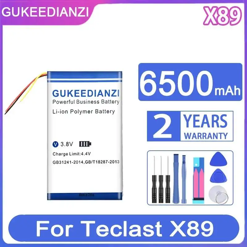 Premium Replacement 6500mAh For Teclast X89HD X89 Kindow P89 3G M89 P89SE Tablet Battery
Premium Replacement 6500mAh For Teclast X89HD X89 Kindow P89 3G M89 P89SE Tablet Battery