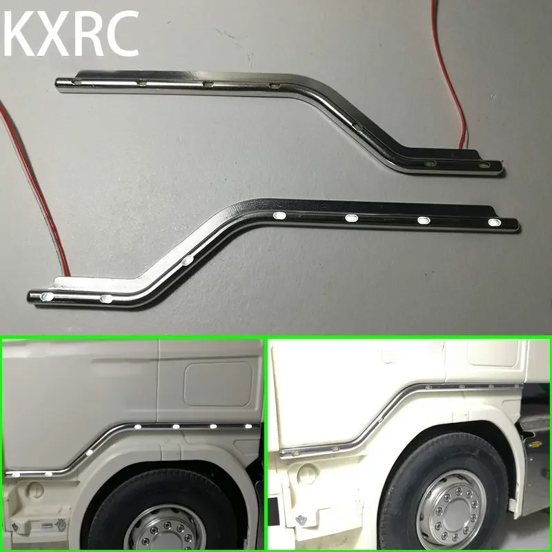 Metal LED Cab Door Lower Light Side Lamp for 1/14 Tamiya RC Truck Trailer Tipper Scania R620 R470 56323 DIY Upgrade Parts
Metal LED Cab Door Lower Light Side Lamp for 1/14 Tamiya RC Truck Trailer Tipper Scania R620 R470 56323 DIY Upgrade Parts