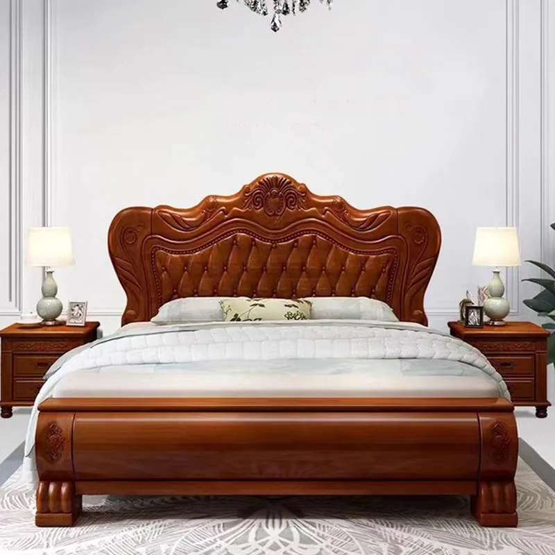 Nordic Queen Size Double Bed Frame Aesthetic Storage Designer King Bed Frame Headboard Luxury Safe Camas Bedroom Furniture
Nordic Queen Size Double Bed Frame Aesthetic Storage Designer King Bed Frame Headboard Luxury Safe Camas Bedroom Furniture