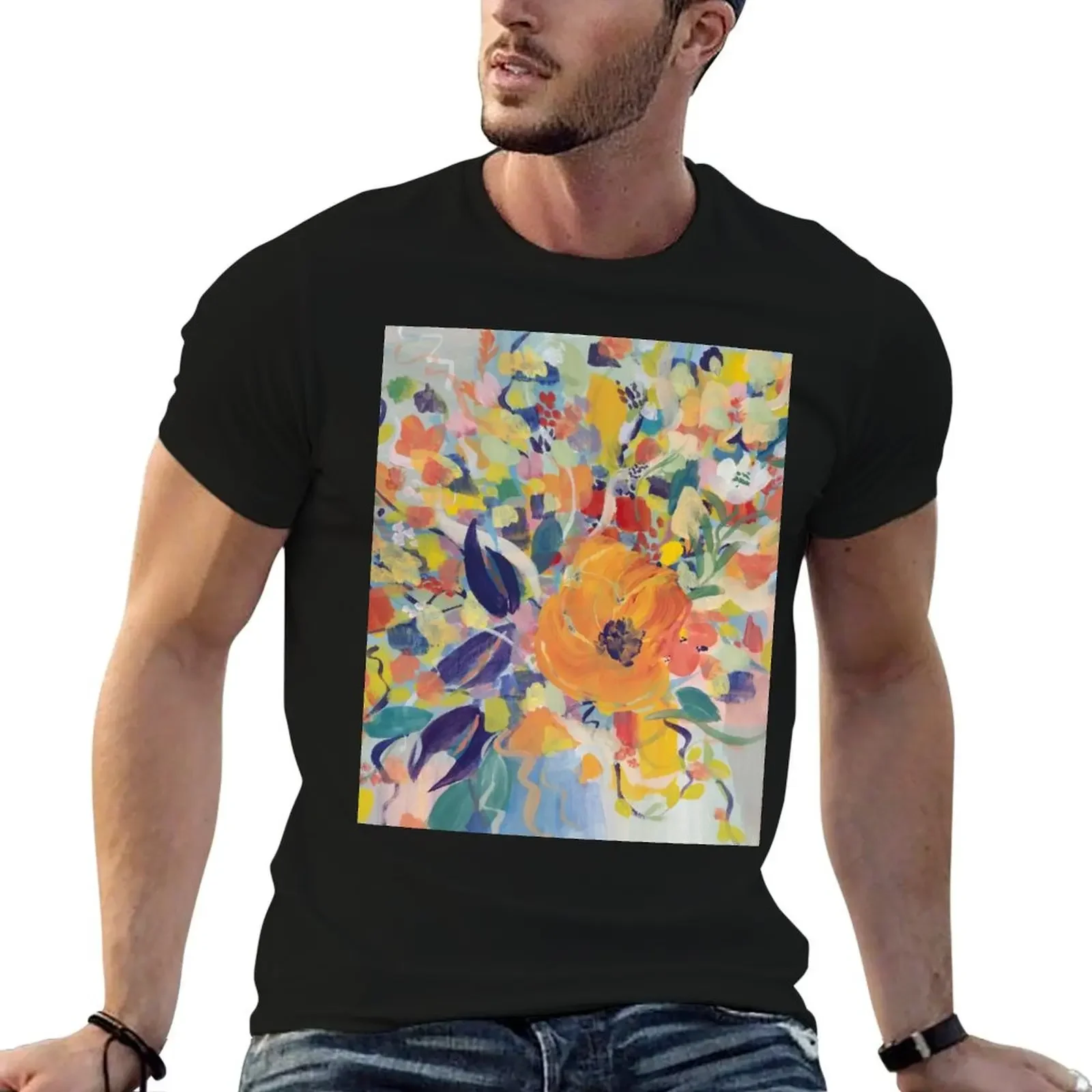 Hello Spring Bouquet by Heather T. (Acrylics on Paper) T-Shirt vintage anime shirt hippie clothes plus size men clothing
Hello Spring Bouquet by Heather T. (Acrylics on Paper) T-Shirt vintage anime shirt hippie clothes plus size men clothing