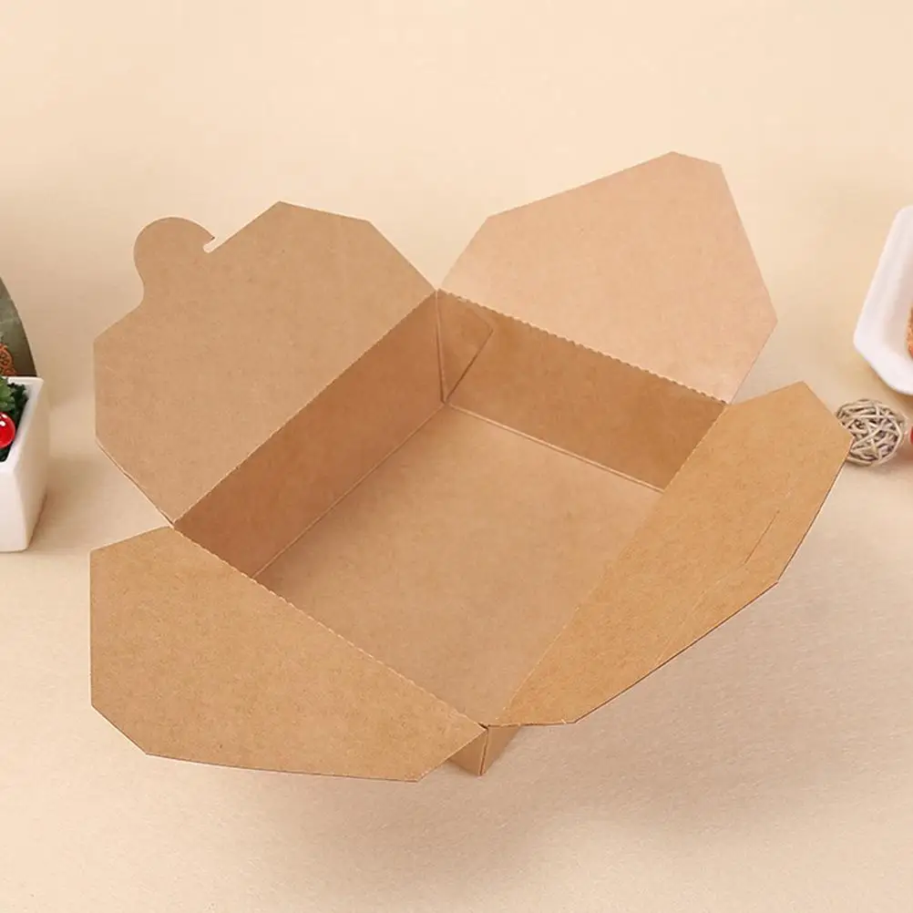 20 Pcs Kraft Paper Food Containers Eco Friendly Meal Prep Boxes Waterproof Greasy Proof Fried Chicken Cold Dish Storage Home
20 Pcs Kraft Paper Food Containers Eco Friendly Meal Prep Boxes Waterproof Greasy Proof Fried Chicken Cold Dish Storage Home