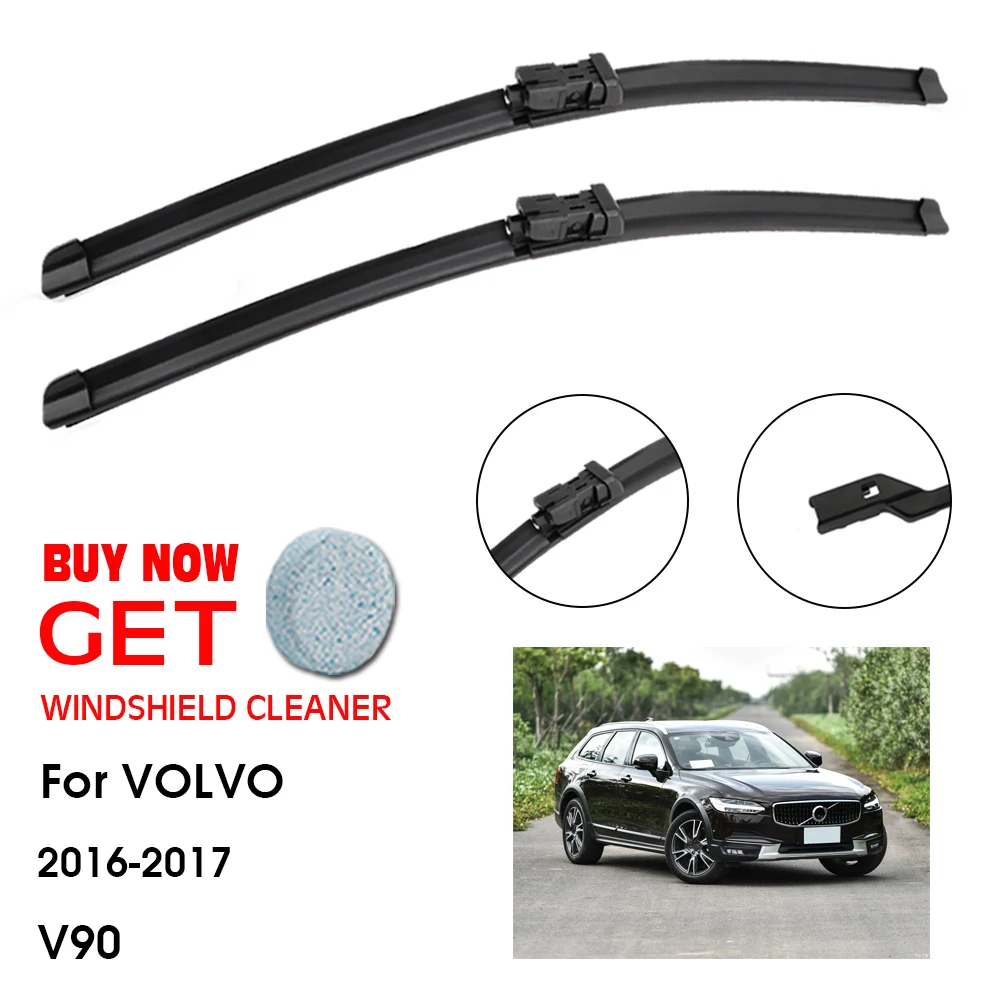 Car Wiper Blade For VOLVO V90 24"+20" 2016-2017 Front Window Washer Windscreen Windshield Wipers Blades Accessories
Car Wiper Blade For VOLVO V90 24"+20" 2016-2017 Front Window Washer Windscreen Windshield Wipers Blades Accessories