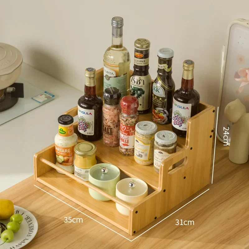 Firm Ladder Multi-purpose Seasoning Rack Multi-functional Kitchen Countertop Seasoning Bottle Storage Rack Factory
Firm Ladder Multi-purpose Seasoning Rack Multi-functional Kitchen Countertop Seasoning Bottle Storage Rack Factory