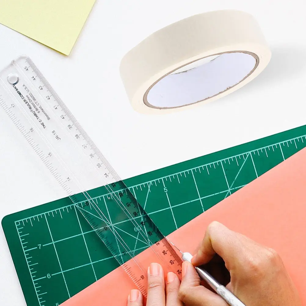 2Pcs Masking Tape Premium Paper Material Hand-Tearable Strong Adhesive for Painting Drawing Crafts DIY Projects Art Kids
2Pcs Masking Tape Premium Paper Material Hand-Tearable Strong Adhesive for Painting Drawing Crafts DIY Projects Art Kids