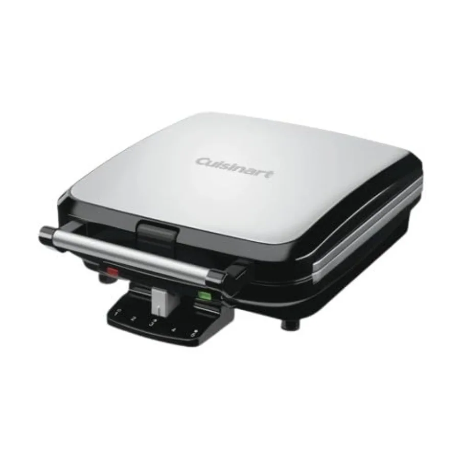 4-Slice Belgian Waffle Maker Square Non-Stick Aluminum with Adjustable Browning Control for Golden Crispy Waffles in Multiple C
4-Slice Belgian Waffle Maker Square Non-Stick Aluminum with Adjustable Browning Control for Golden Crispy Waffles in Multiple C