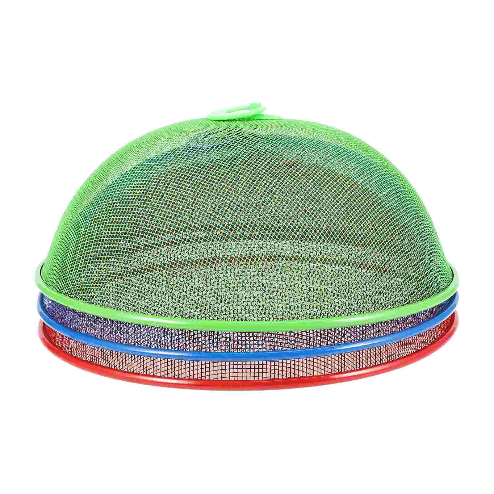 3 Pcs Food Cover Washable Covers Creative Vegetable Basket Wrought Mesh Dust Mess Wind-proof Fruit Bowl
3 Pcs Food Cover Washable Covers Creative Vegetable Basket Wrought Mesh Dust Mess Wind-proof Fruit Bowl