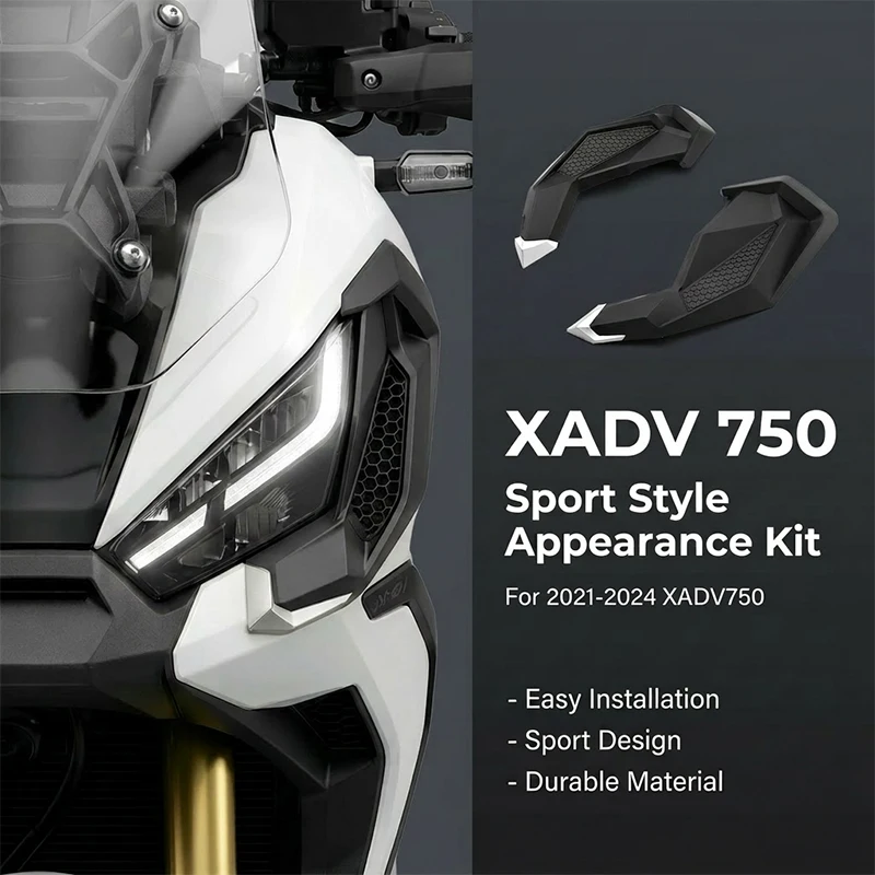 Fit For HONDA X-ADV750 XADV 750 X ADV 2021-2024 Side Winglet Aerodynamic Wing Kit Wind Deflector Fairing
Fit For HONDA X-ADV750 XADV 750 X ADV 2021-2024 Side Winglet Aerodynamic Wing Kit Wind Deflector Fairing