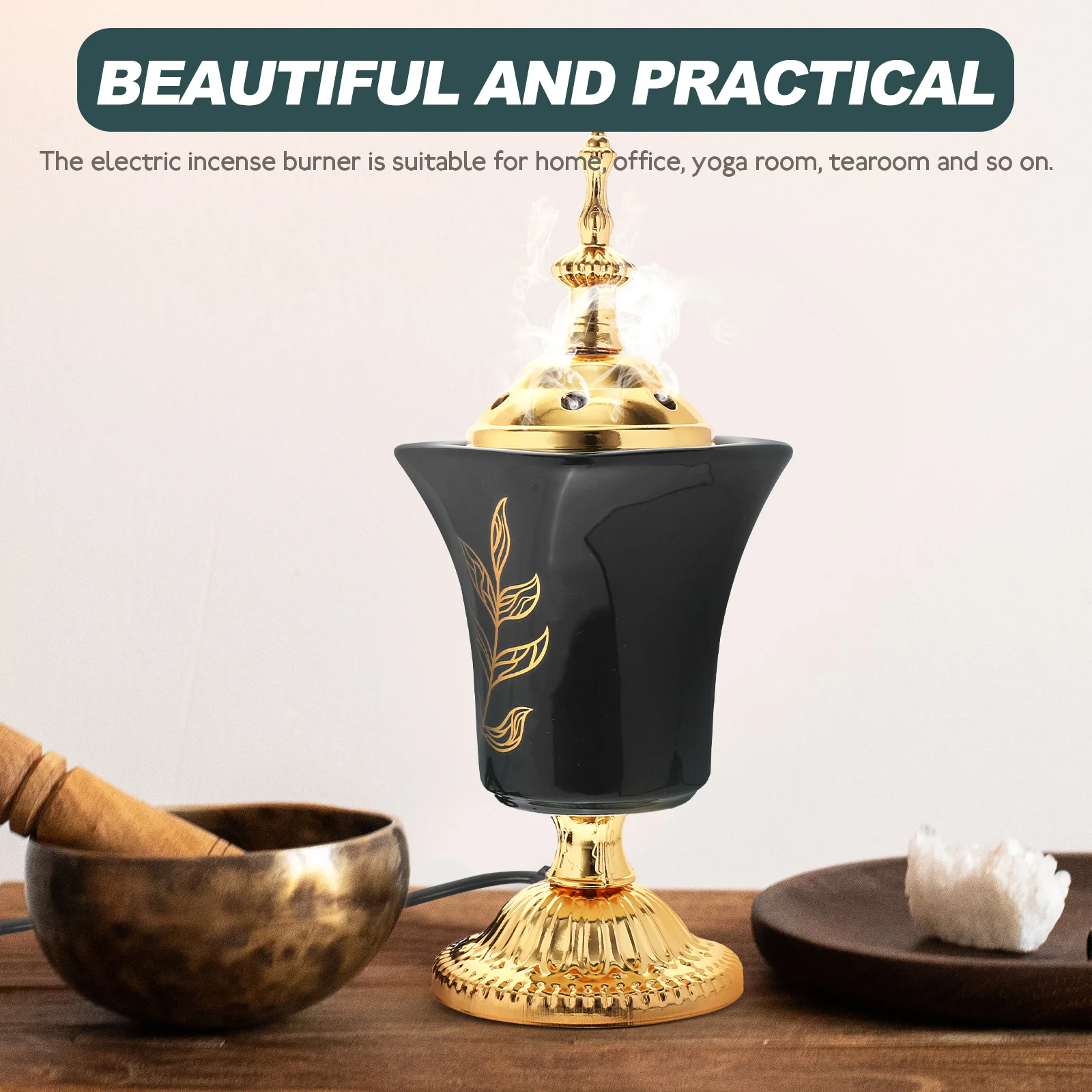 Electric Incense Burner Ceramic Aroma Retro Censer Safe Home Office Yoga Teahouse Middle East Style Decorative
Electric Incense Burner Ceramic Aroma Retro Censer Safe Home Office Yoga Teahouse Middle East Style Decorative