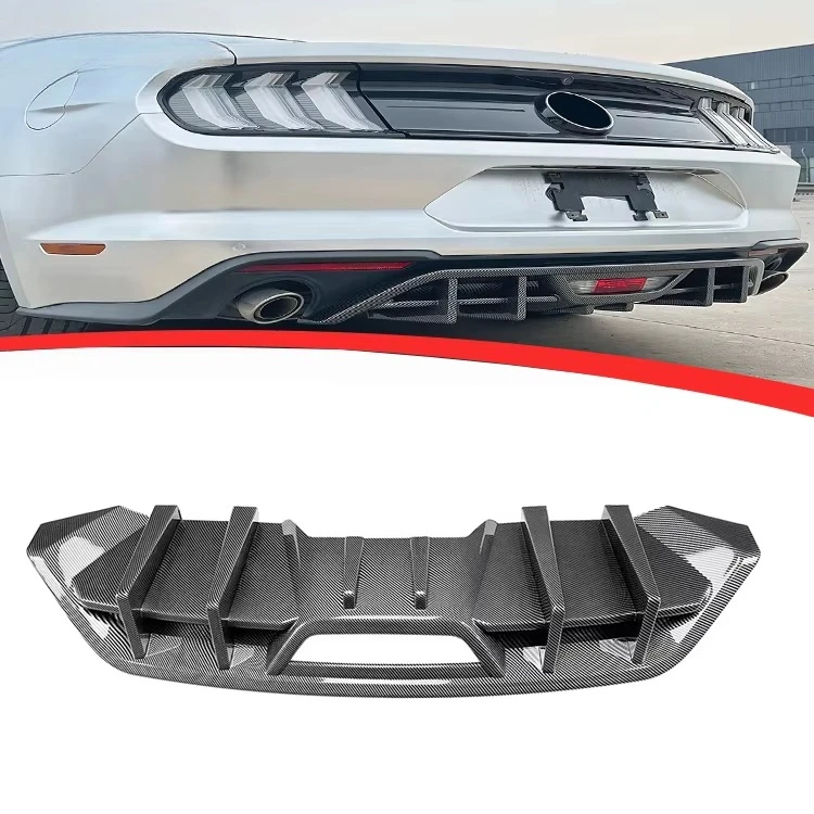Car Accessories Rear Bumper Cover Trim Spoiler Lip Diffuser Bumper Protector for Ford Mustang MK6.5 2018-2023custom
Car Accessories Rear Bumper Cover Trim Spoiler Lip Diffuser Bumper Protector for Ford Mustang MK6.5 2018-2023custom