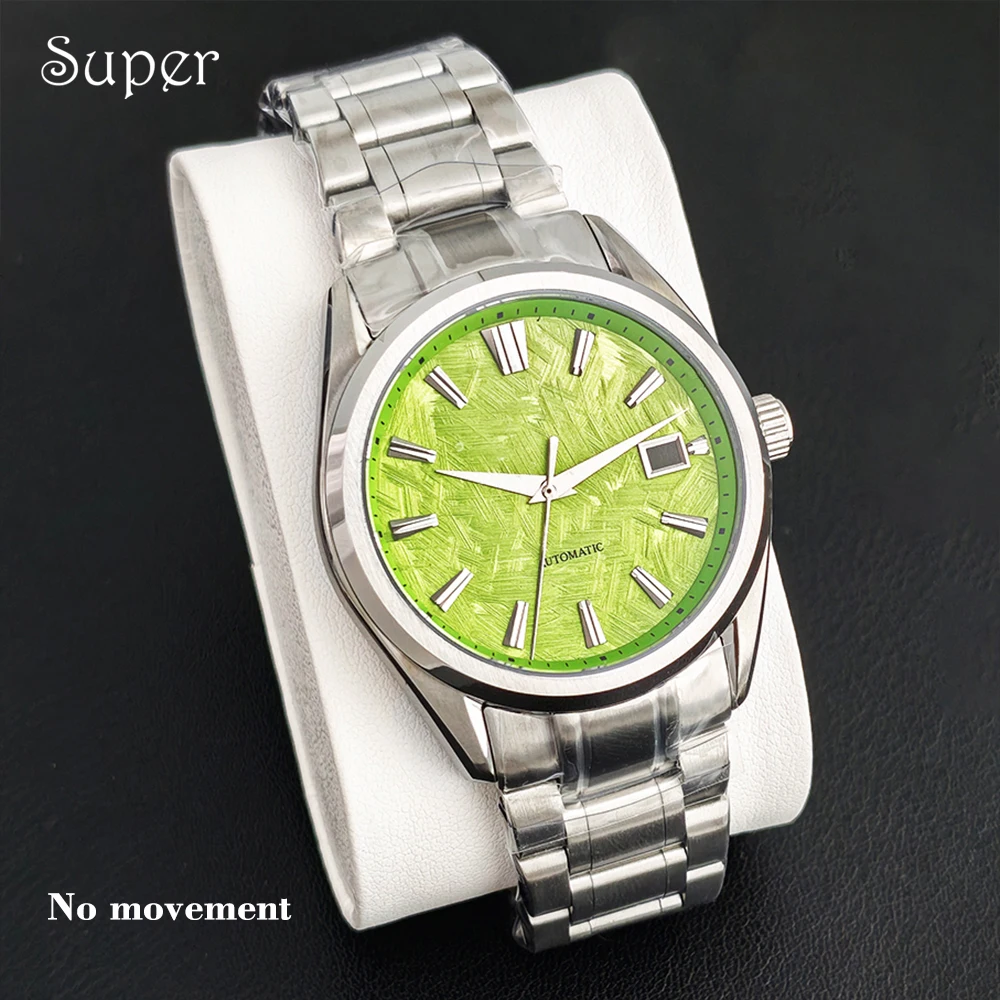 SUPER NH35 Case 39.5mm watch case 33.5mm dial Sapphire Glass Stainless Steel case Diving Case For NH35 NH36 movement watch parts
SUPER NH35 Case 39.5mm watch case 33.5mm dial Sapphire Glass Stainless Steel case Diving Case For NH35 NH36 movement watch parts