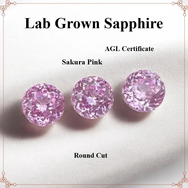 Круглый синтетический сапфир VVS1, выращенный в лаборатории, цвета сакуры, розовый драгоценный камень
Круглый синтетический сапфир VVS1, выращенный в лаборатории, цвета сакуры, розовый драгоценный камень