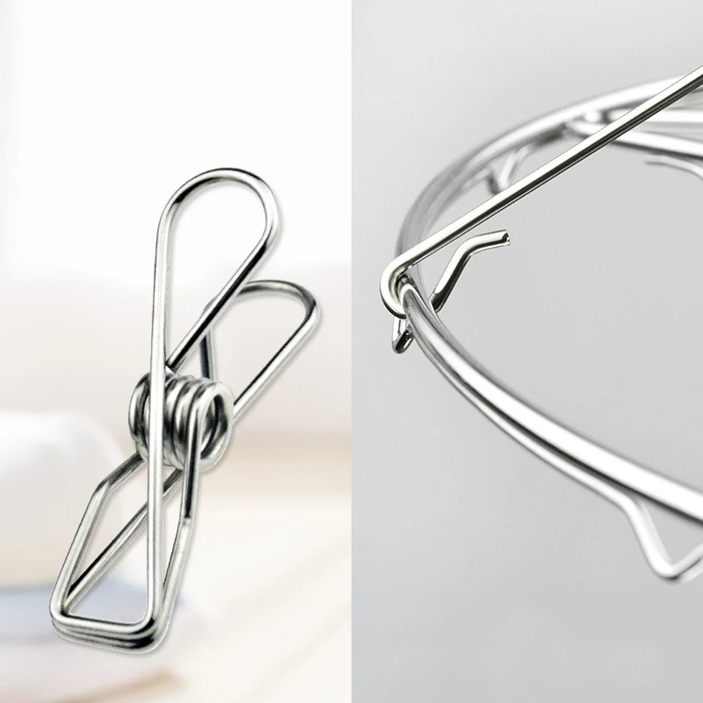 Star Shape Socks Hanging Rack Underwear Drying Shelf 30 Clips Space Saving Stainless Steel Laundry Organizer Foldable Clothespin
Star Shape Socks Hanging Rack Underwear Drying Shelf 30 Clips Space Saving Stainless Steel Laundry Organizer Foldable Clothespin