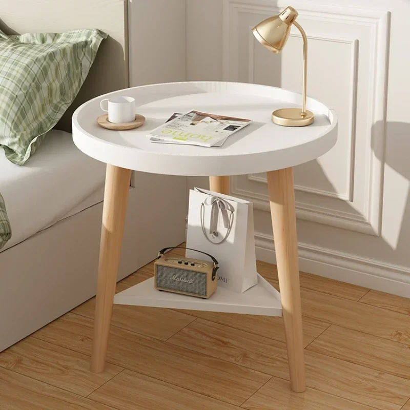 PP Coffee Table Bedside Table Nordic Modern Small Apartment Bedroom Tea Shelf Homestay Balcony Round Table
PP Coffee Table Bedside Table Nordic Modern Small Apartment Bedroom Tea Shelf Homestay Balcony Round Table