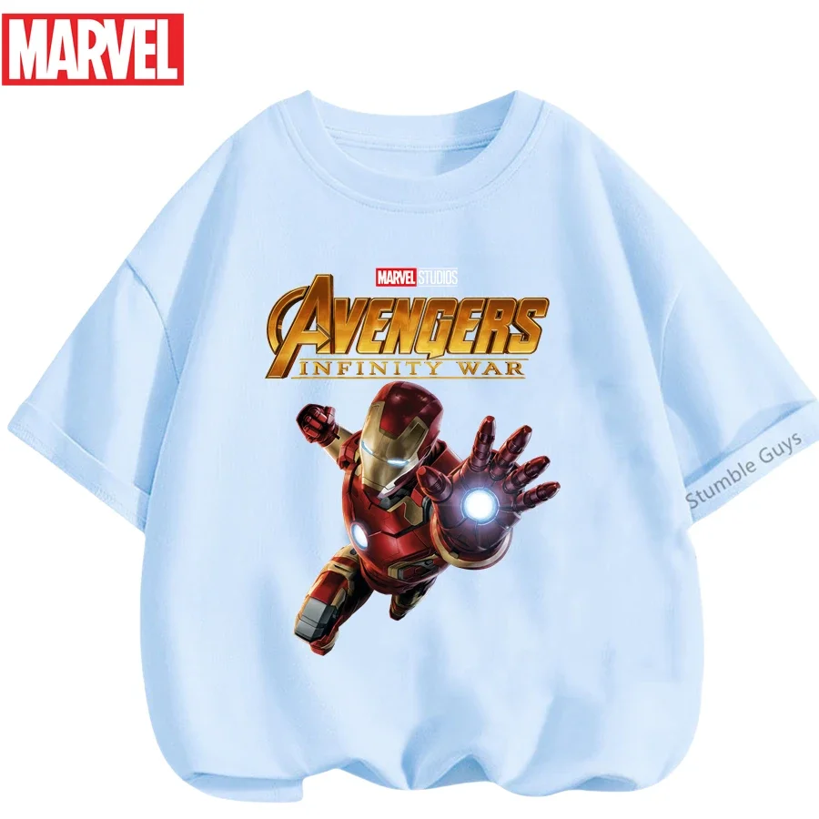 Kids Marvel Iron Man Avengers T-Shirt Boys Girls Summer Casual Tees 2026 New Anime Clothes
Kids Marvel Iron Man Avengers T-Shirt Boys Girls Summer Casual Tees 2026 New Anime Clothes