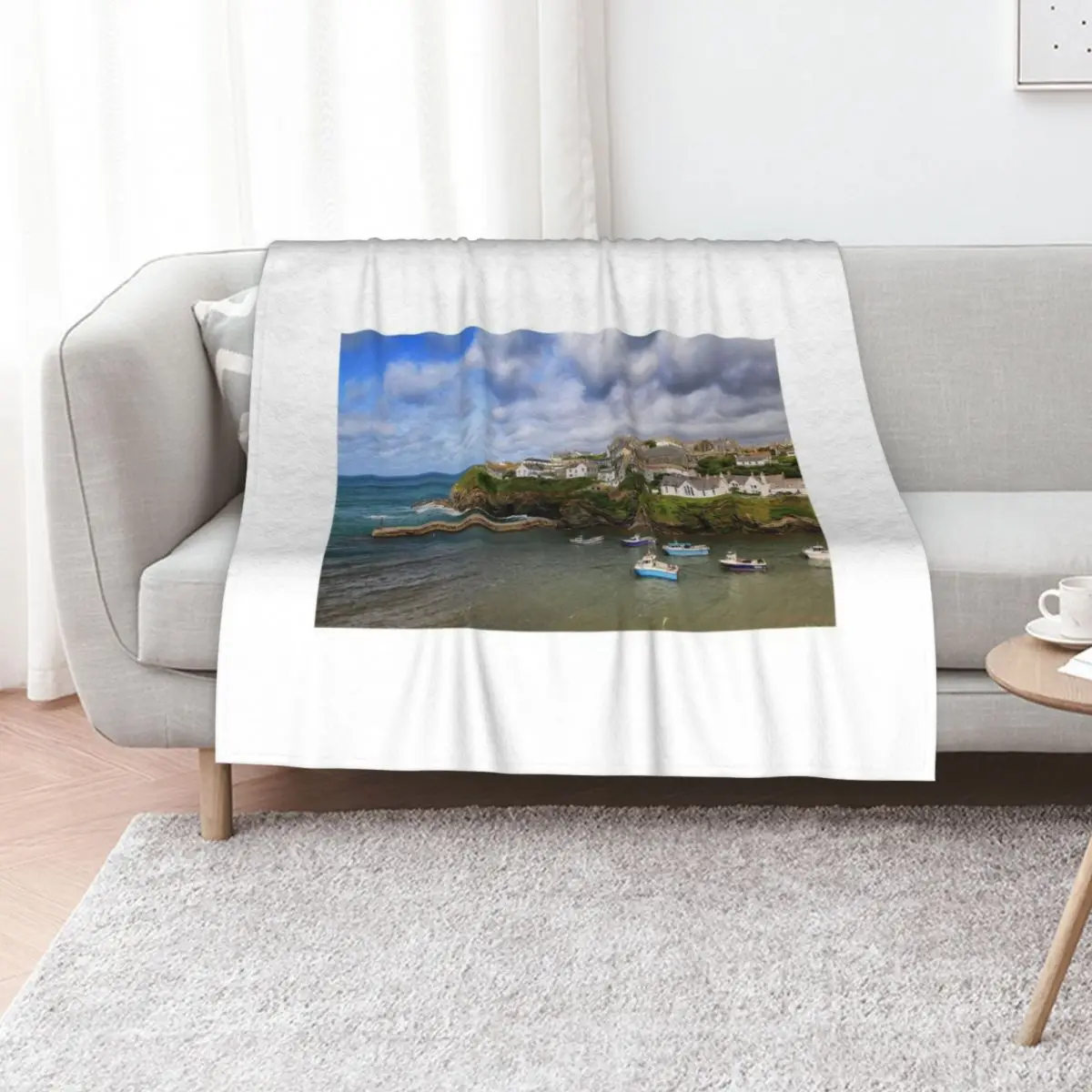The village of Port Isaac in Cornwall Throw Blanket Bed covers anime Multi-Purpose Camping Blankets
The village of Port Isaac in Cornwall Throw Blanket Bed covers anime Multi-Purpose Camping Blankets