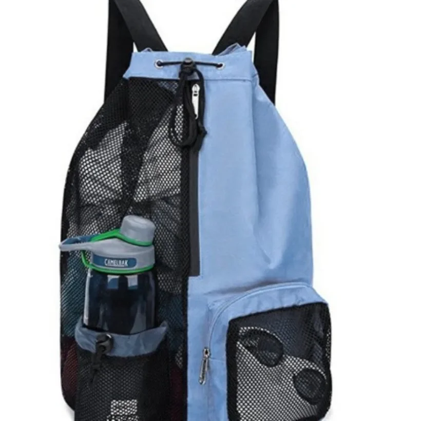 Mesh Swim Backpack Dry Wet Storage Bag for Pool Beach Water Sports Travel Organizer for Towel Shoes Goggles Swimming Gear
Mesh Swim Backpack Dry Wet Storage Bag for Pool Beach Water Sports Travel Organizer for Towel Shoes Goggles Swimming Gear