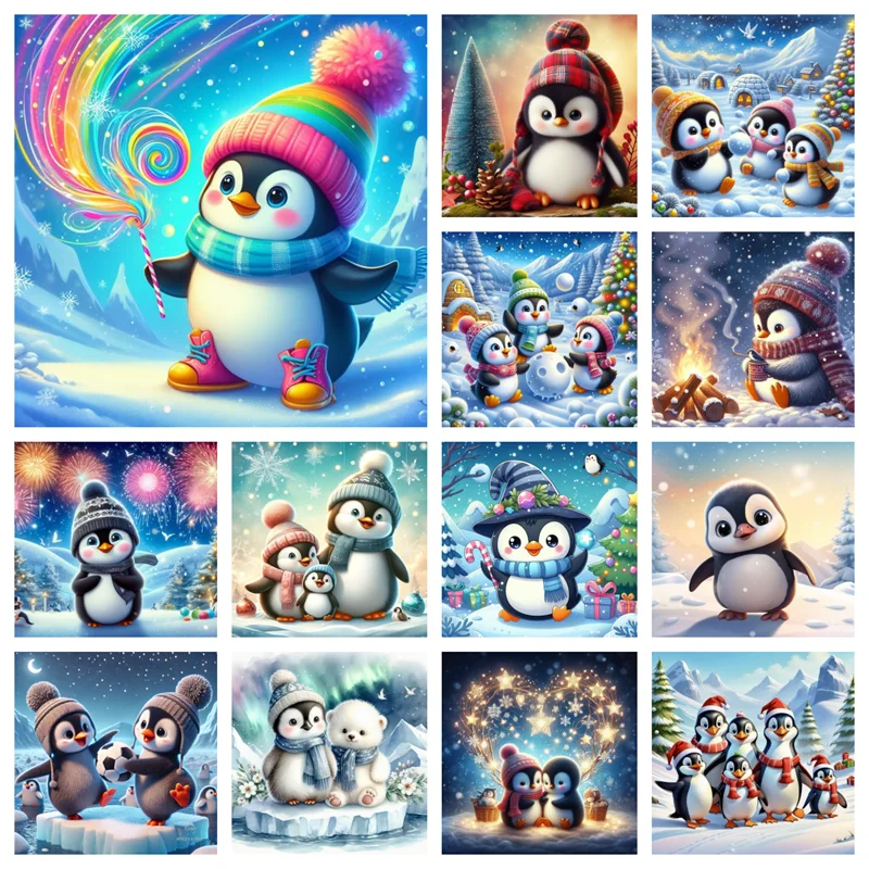 Colorful Baby Penguin Diy Diamond Painting Cartoon Penguin Mural Diamond Embroidery Mosaic Home Decor Interesting Kids Hand
Colorful Baby Penguin Diy Diamond Painting Cartoon Penguin Mural Diamond Embroidery Mosaic Home Decor Interesting Kids Hand