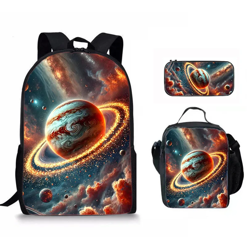 Classic Popular Space planet 3D Print 3pcs/Set Student School Bags Laptop Daypack Backpack Crossbody Lunch bag Pencil Case
Classic Popular Space planet 3D Print 3pcs/Set Student School Bags Laptop Daypack Backpack Crossbody Lunch bag Pencil Case
