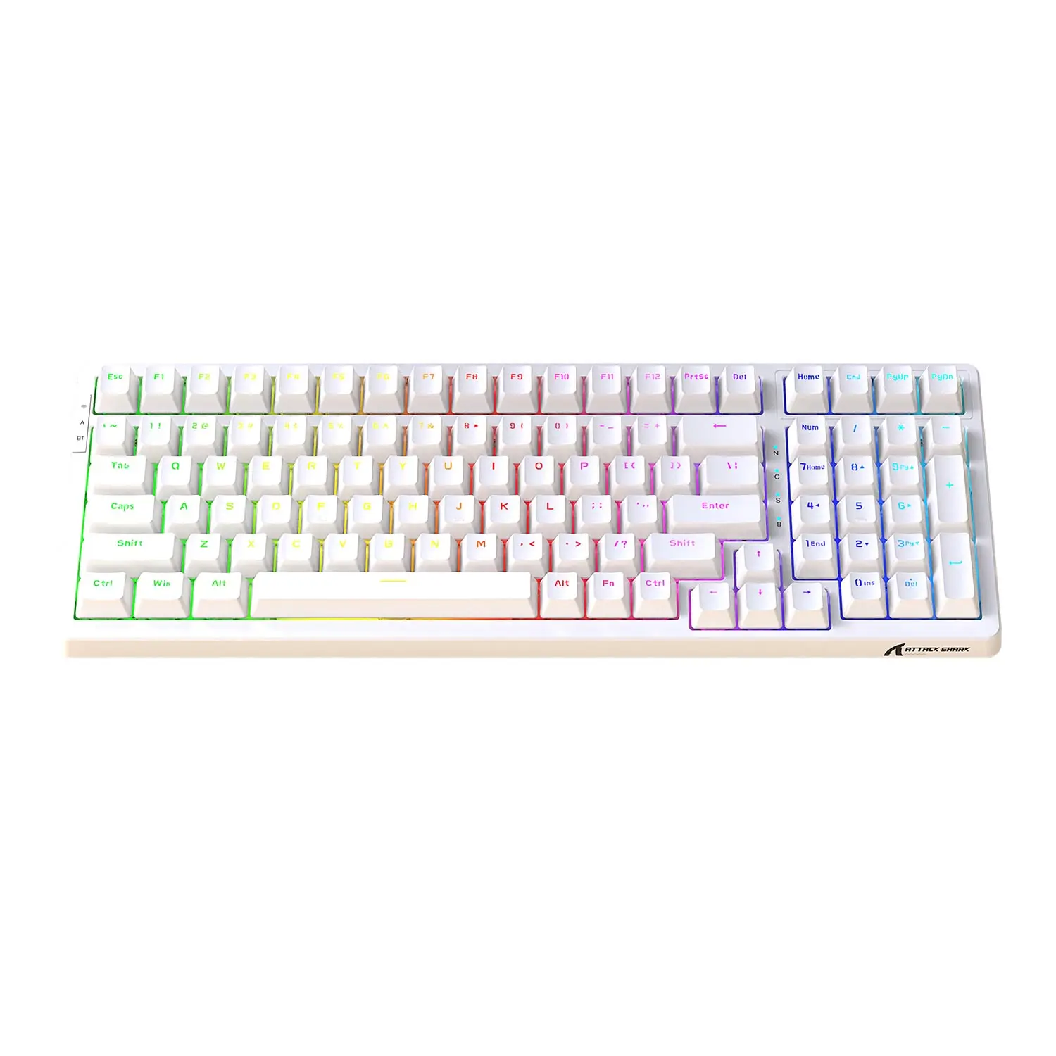 New K98 100Keys Mechanical Gaming Keyboard Three Mode Hot Swap Mechanical Keyboard Gaming Rechargeable RGB Type-C Keyboard
New K98 100Keys Mechanical Gaming Keyboard Three Mode Hot Swap Mechanical Keyboard Gaming Rechargeable RGB Type-C Keyboard
