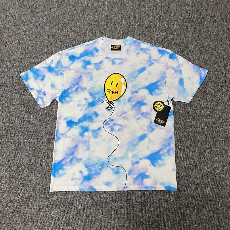 Drew House Hot Sale Mens Clothing Printing logo Suit T shirt men's and women's printed loose short sleeve T-shirt Ropa hombre
Drew House Hot Sale Mens Clothing Printing logo Suit T shirt men's and women's printed loose short sleeve T-shirt Ropa hombre
