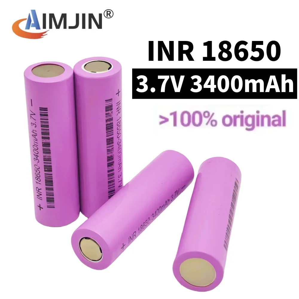 2025 New 18650 Battery Lithium Rechargeable 3400mAh Lithium Battery 3.7 V for Bright Flashlight Toy Rechargeable Battery
2025 New 18650 Battery Lithium Rechargeable 3400mAh Lithium Battery 3.7 V for Bright Flashlight Toy Rechargeable Battery