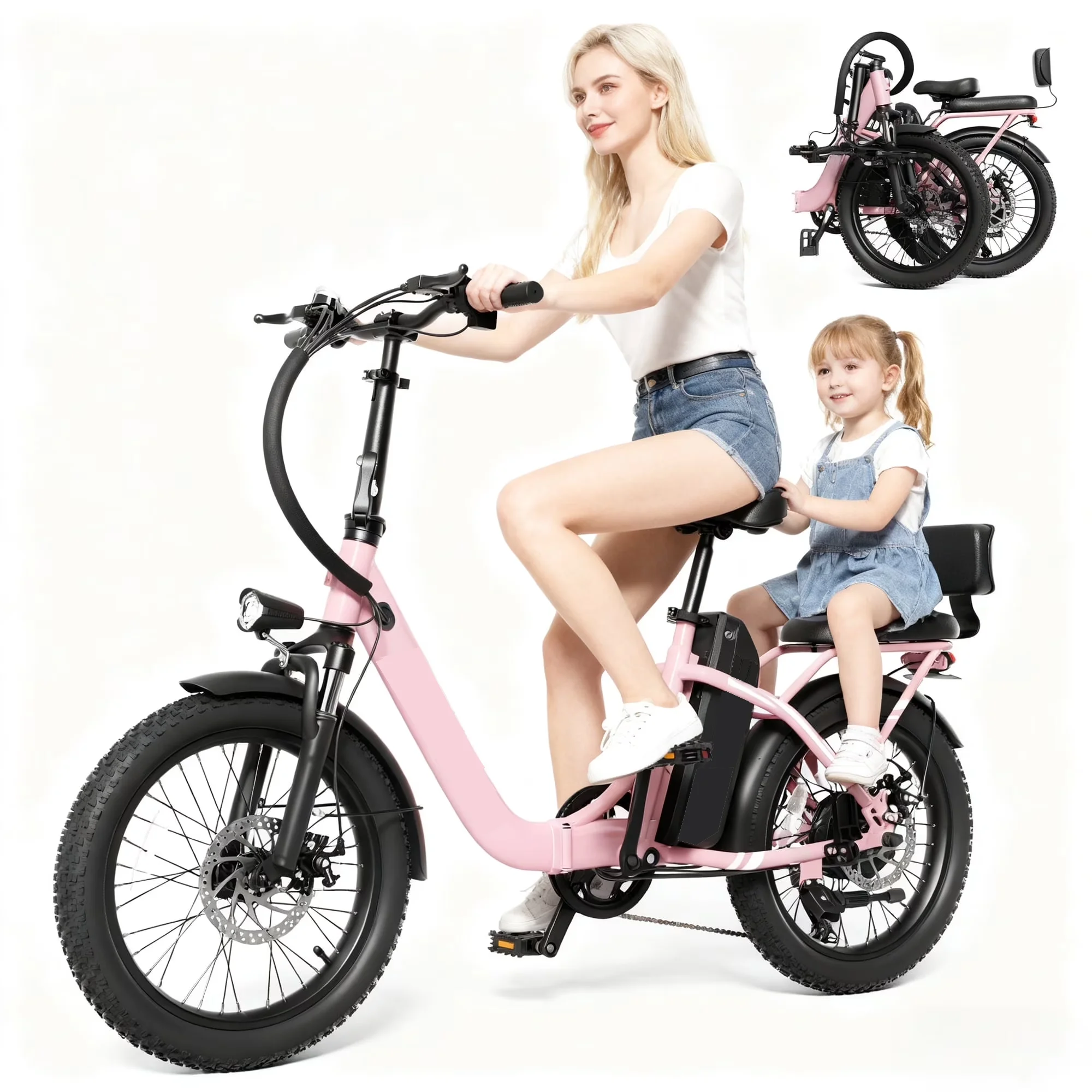 Folding Electric 7Gears Commuter Bike For Adults 1000W Removable Battery 20" Fat Tire Mountain Steel Frame With UL2849 E-Bikes
Folding Electric 7Gears Commuter Bike For Adults 1000W Removable Battery 20" Fat Tire Mountain Steel Frame With UL2849 E-Bikes