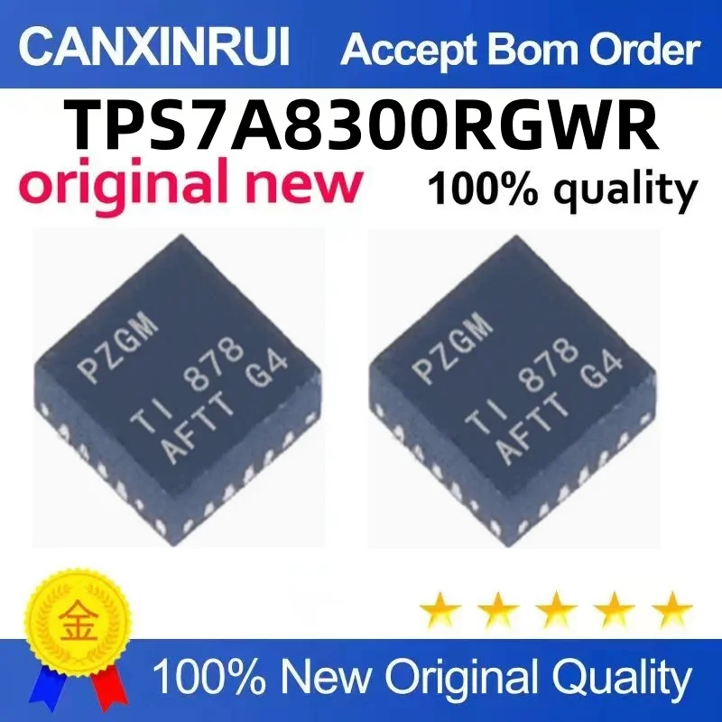 TPS7A8300 TPS7A8300RGWR Silk screen PZGM QFN20 package digital-to-analog converter chip
TPS7A8300 TPS7A8300RGWR Silk screen PZGM QFN20 package digital-to-analog converter chip