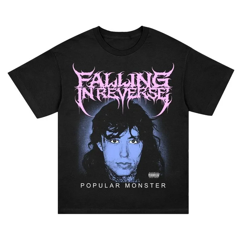 Monster Creature Falling in Reverse T-Shirt Men Women Short Sleeve Cotton Tees Brand T Shirt Unisex Fashion Streetwear Casual
Monster Creature Falling in Reverse T-Shirt Men Women Short Sleeve Cotton Tees Brand T Shirt Unisex Fashion Streetwear Casual