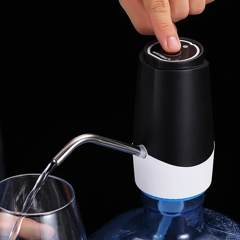 New New QCY Smart Life Electric Water Bottle Dispenser Portable Convenient Automatic Water Bottle Pump for Universal 5 Gallon Bo
New New QCY Smart Life Electric Water Bottle Dispenser Portable Convenient Automatic Water Bottle Pump for Universal 5 Gallon Bo