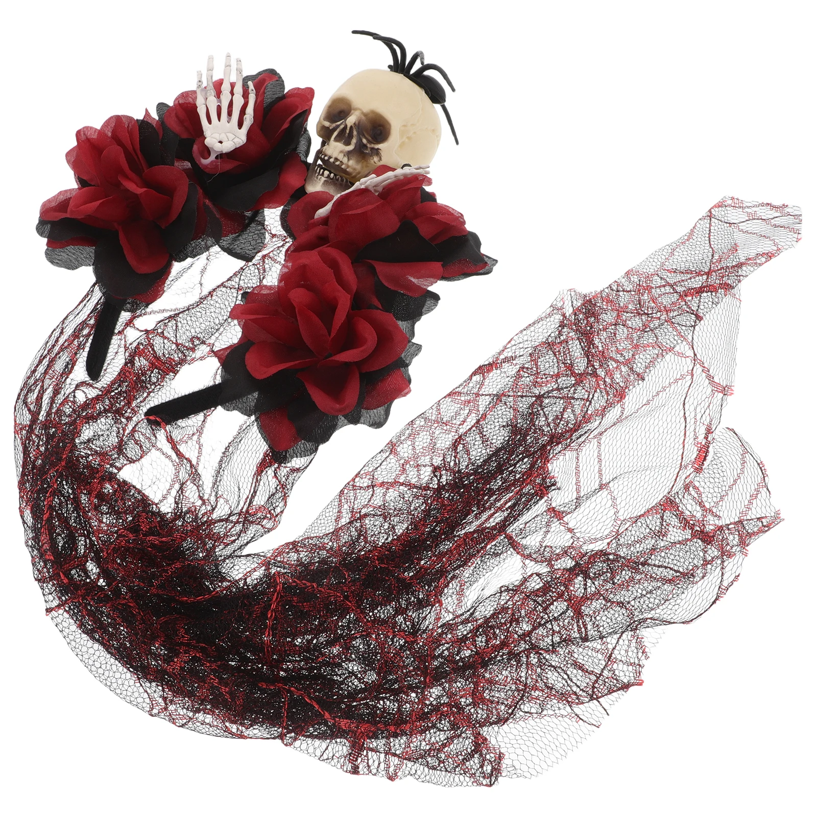 Skull Hair Accessories Black Rose Mesh Headb Halloween Cosplay Women Costume Headpiece Adult Hair B Festival Decor
Skull Hair Accessories Black Rose Mesh Headb Halloween Cosplay Women Costume Headpiece Adult Hair B Festival Decor