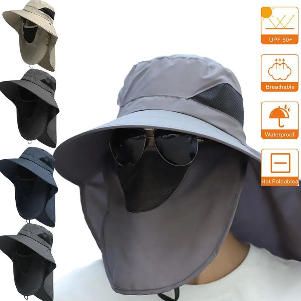 1PCS Polyester Sun Hat Wide Brim Sunscreen Anti-UV Fishing Mountain Climbing Hiking Bucket Hats for Men K5G1
1PCS Polyester Sun Hat Wide Brim Sunscreen Anti-UV Fishing Mountain Climbing Hiking Bucket Hats for Men K5G1