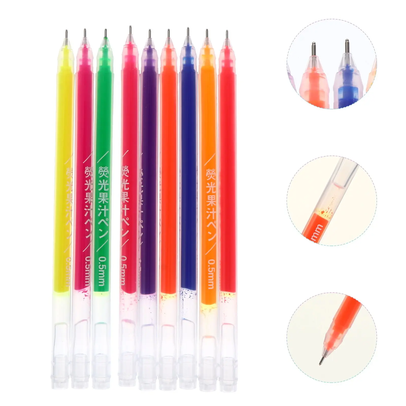 9pcs Color Painting Jelly Pens Bright Pen For Adults Creative Writing Stationery Plastic Pens Set
9pcs Color Painting Jelly Pens Bright Pen For Adults Creative Writing Stationery Plastic Pens Set