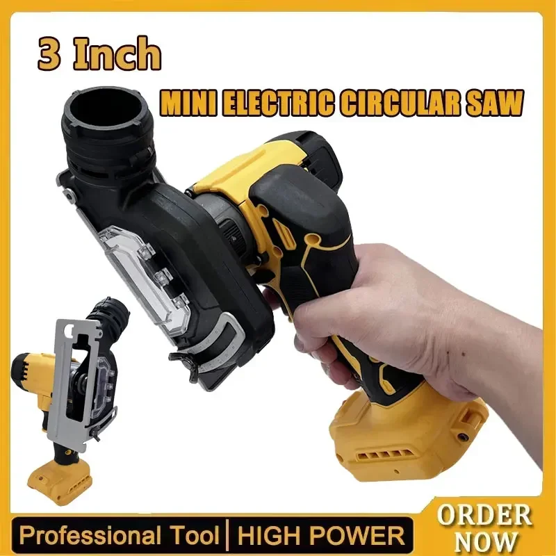 Fit DeWALT 20V Battery Cordless Angle Grinder 3 Inch Handle CUT OFF Electirc Cutting Mini Circular Saw Machine Power Tools
Fit DeWALT 20V Battery Cordless Angle Grinder 3 Inch Handle CUT OFF Electirc Cutting Mini Circular Saw Machine Power Tools