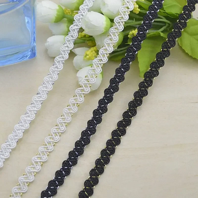 5Meters/196.85In New Clothing Accessories Per Pack DIY Sewing Lace Trim Party Dress Exquisite Headdress with Tianzi Wavy Edge La
5Meters/196.85In New Clothing Accessories Per Pack DIY Sewing Lace Trim Party Dress Exquisite Headdress with Tianzi Wavy Edge La