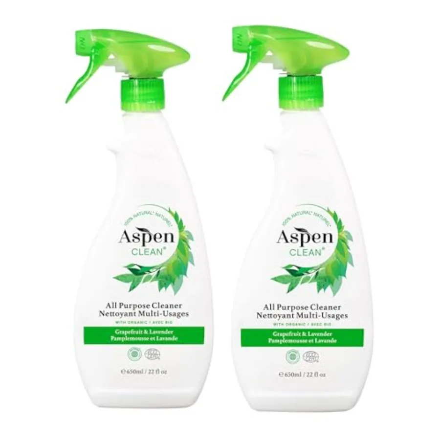 AspenClean All-Purpose Spray Cleaner Streak-Free Multi-Surface Cleaner with Essential Oils Non - Toxic 100% Natural EWG Verifie
AspenClean All-Purpose Spray Cleaner Streak-Free Multi-Surface Cleaner with Essential Oils Non - Toxic 100% Natural EWG Verifie