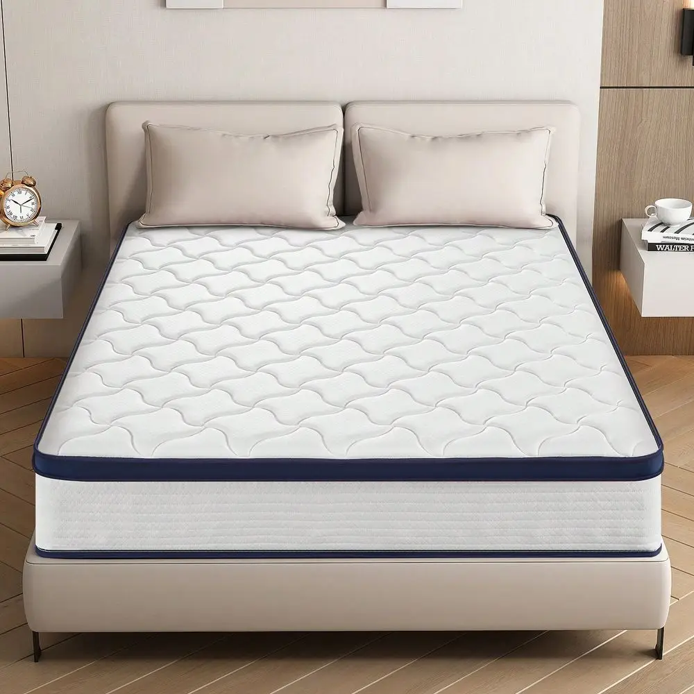 Inch 12 Inch Twin Twin XL Full Queen King Mattress Gel Memory Foam Spring Hybrid Mattress In A Box Medium Feel White
Inch 12 Inch Twin Twin XL Full Queen King Mattress Gel Memory Foam Spring Hybrid Mattress In A Box Medium Feel White
