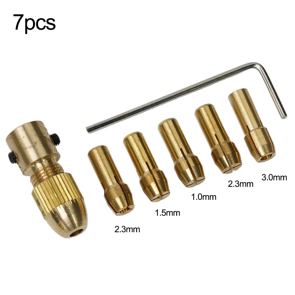 1 Pack 2.35/3.17/4.05/5.05mm Brass Collet Mini Drill Chucks For Electric Motor Shaft Drill Bit Tool Drill Chuck Adapter
1 Pack 2.35/3.17/4.05/5.05mm Brass Collet Mini Drill Chucks For Electric Motor Shaft Drill Bit Tool Drill Chuck Adapter