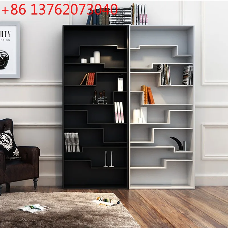 Black and white piano paint bookcase Modern simple bookshelf Shelf Floor-to-ceiling bookcase
Black and white piano paint bookcase Modern simple bookshelf Shelf Floor-to-ceiling bookcase