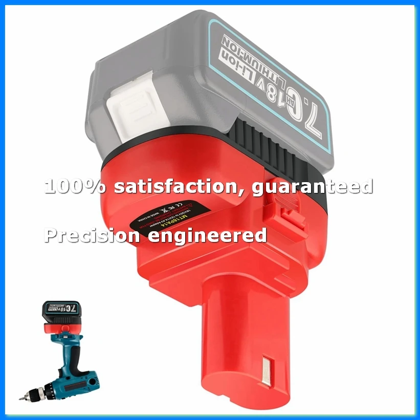 MT18PA14 Battery Adapter for 18V Li-Ion Battery Convert to 12V/14.4V Ni- 1200 1220 1201 Battery Cordless Tools-A49I
MT18PA14 Battery Adapter for 18V Li-Ion Battery Convert to 12V/14.4V Ni- 1200 1220 1201 Battery Cordless Tools-A49I