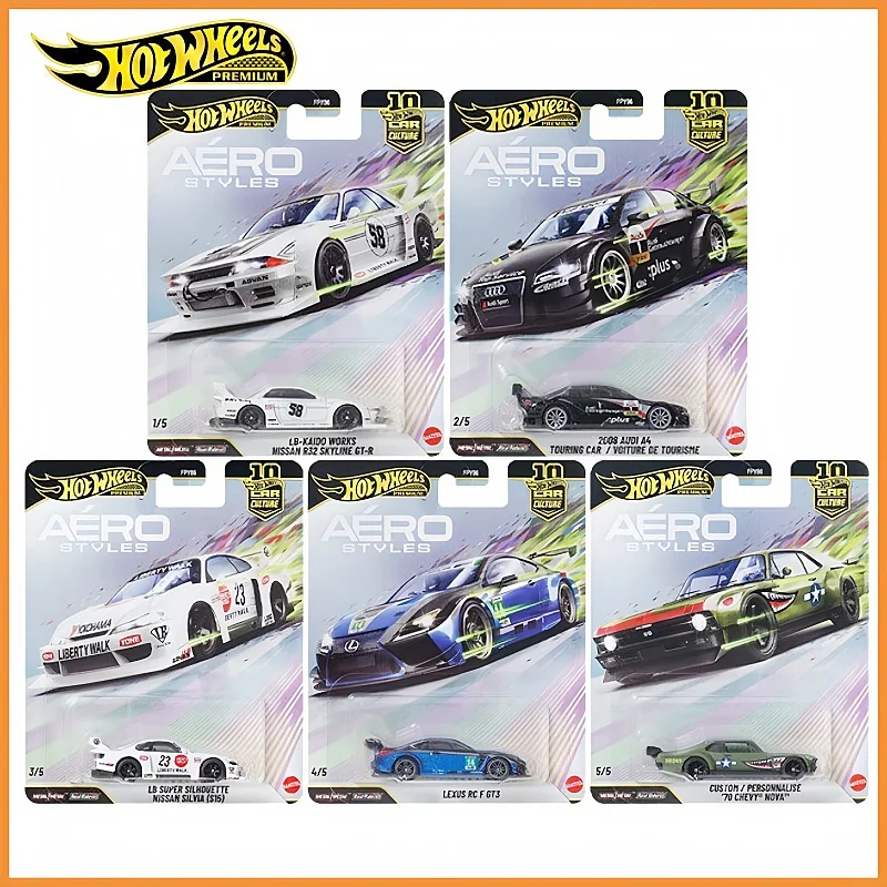 New Pre-Sale Hot Wheels Premium Car Culture Aerodynamic Style Nissan Skyline Audi A4 Diecast Alloy Collectible Model Vehicle
New Pre-Sale Hot Wheels Premium Car Culture Aerodynamic Style Nissan Skyline Audi A4 Diecast Alloy Collectible Model Vehicle
