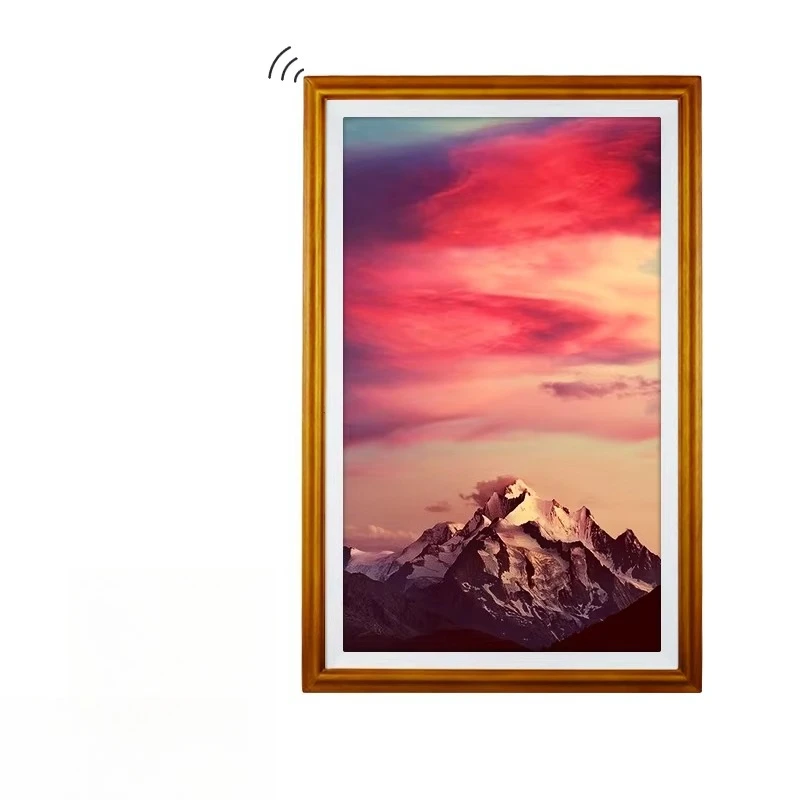 32'' HD WiFi Touch Screen Digital Photo Frame with Video Playback Clock LCD Screen and Wood Frame
32'' HD WiFi Touch Screen Digital Photo Frame with Video Playback Clock LCD Screen and Wood Frame